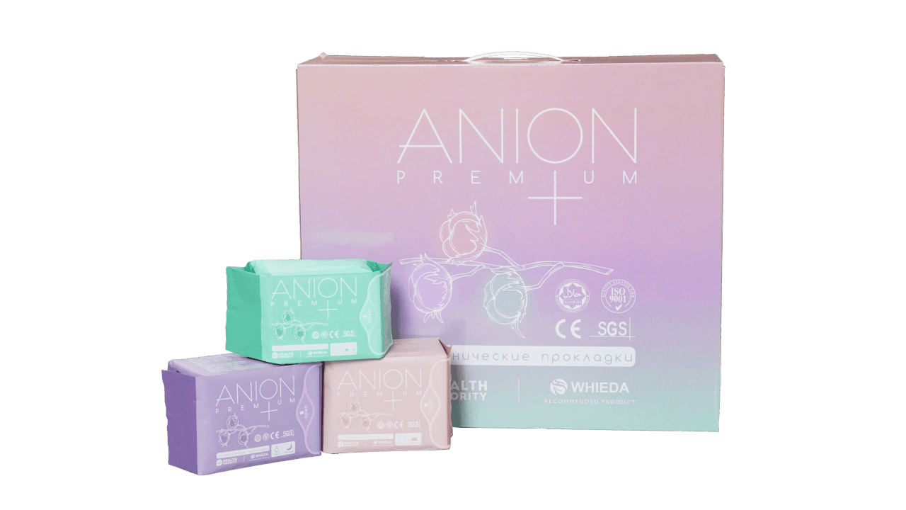 Anion Sanitary Pads, Full Cycle Set